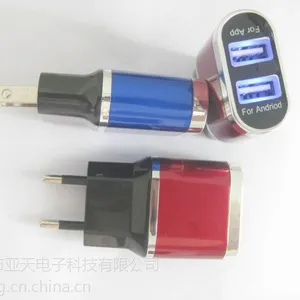 �����¿�CE FCC��֤��5V2.1A��������� ǽ��USB�ó� ˫��USB��ţ �����ֻ���Դ�����