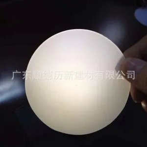 广东供应2MM乳白色PC扩散板 灯罩材料 灯箱广告材料 固得利