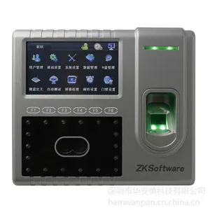 中控iface502人脸 指纹 混合验证网络型考勤门禁一体机