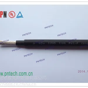 厂家直供:专业的太阳能光伏电缆PV1-F1*4平方 TUV认证