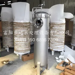 【大流量过滤器选型】杭州步达供应不锈钢大流量过滤器 大通量水处理设备 内置pull滤芯 派克滤芯 等