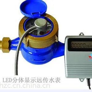 湖滨远传水表,湖滨分体显示远传水表