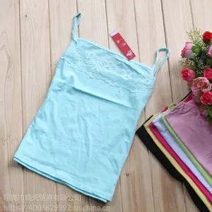女装短款T恤批发虎门晓天服装厂直销背心批发