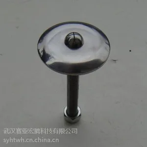不锈钢水准点控制点高程点标志无字伞状/平板观测标志