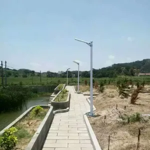 深圳厂家批发一体化太阳能路灯15W庭院灯 LED室外照明 4米高度