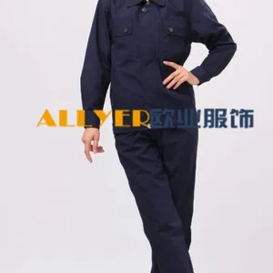 焦作工作服定做各种款式企业工装来图来样加工车间厂服