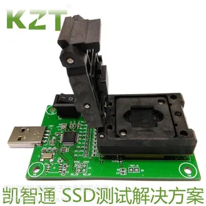 eMCP221翻盖弹片转USB测试座 BGA221烧录座 读取资料 厂家