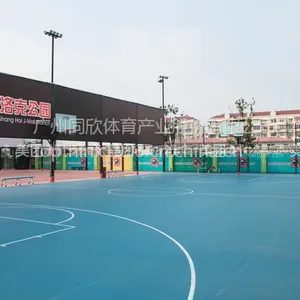 同欣硅pu篮球场施工价格