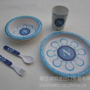 儿童美耐皿餐具套装