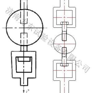 钢网架螺栓球节点试验夹具