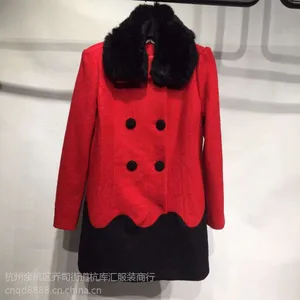 【迪丝雅】呢大衣 杭州菜鸟渠道女装批发 尾货走份