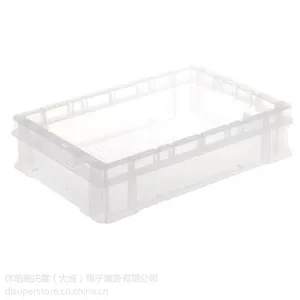 日本中山/TRUSCO中国总代理 F型可叠放 半透明可视收纳箱 8L pp材质