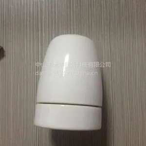 陶瓷灯头 灯饰配件 厂家直销欧规吊灯配件 E27