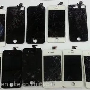加工翻新苹果iphone6 6Plus 5代5S 5C4代4S手机液晶屏幕总成爆屏