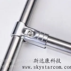 供应starcom线棒接头 镀铬连接件 精益管配件HJ-1D