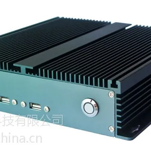 嵌入式无风扇主机,I5 CPU,6 COM,双千兆网络,4个USB