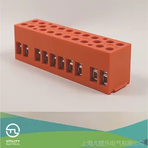 JUT4BP-4/10基座型接线端子 十位接线端子 阻燃接线端子