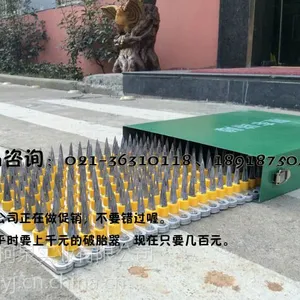 营口阻车必备工具—破胎器,阻车路障扎胎钉效果图