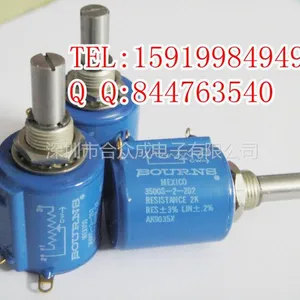 供应bourns 3500S-2-202 电位器