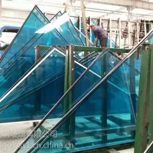 河南郑州12mm钢化镀膜中空玻璃图片