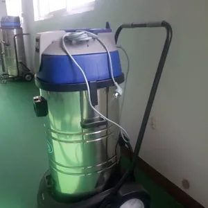 供应不锈钢工业吸尘器 80L吸尘吸水机