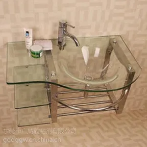 供应玻璃洗手盆粘接防水uv无影胶水