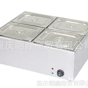 供应四盘电热汤池 电热煮面炉 高汤保温桶 煮汤桶