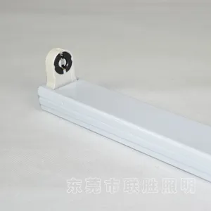 LED铁皮支架,常用T8支架,单管日光灯支架,长安灯饰照明厂