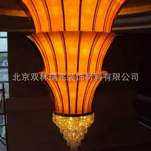 中元之光定制中式大型工程吊灯酒店商场大堂非标式豪华水晶配饰吊灯销售