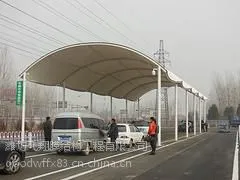 唐山膜结构汽车车棚|飞翔膜结构提供的膜结构汽车车棚怎么样