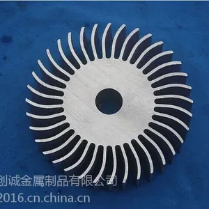 LED散热器中山厂家铝制品散热器LED太阳花散热器批发