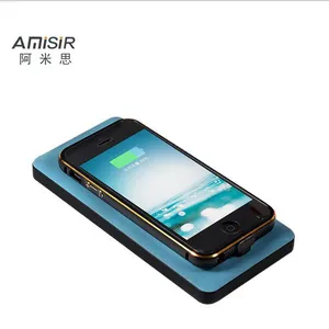 阿米思WR11 iphone5/5S无线充电接收保护壳苹果接收器I5金属边框