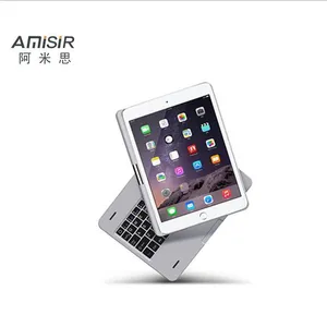 阿米思BTK01苹果平板电脑ipad2保护套蓝牙带键盘超薄壳智能休眠