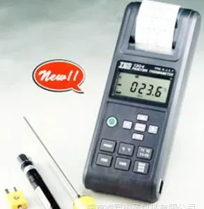 北京TES-1305带打印机温度表哪里有卖,便携式带存储温度表生厂商