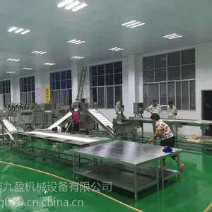 九盈中央厨房生产线, 净菜加工流水线,不锈钢蔬菜清洗设备,土豆芋头加工清洗设备多少钱