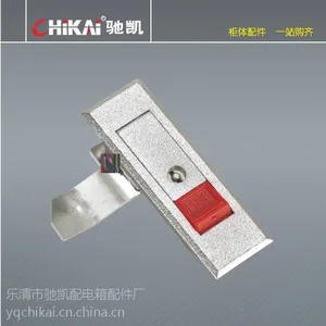厂家供应驰凯ms603锁 配电柜门锁 平面锁 按钮锁 弹跳锁 电机箱门锁