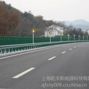 上海乾丰长寿命太阳能黄闪灯;太阳能警示灯厂