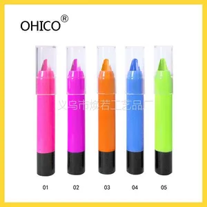 Ohico 墨鱼汁染发笔一次性彩色渐变染发蜡笔 口红式色染发棒笔