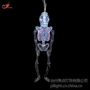 骷髅人 鬼节灯串 万圣节LED装饰灯 欧美流行 亚马逊 11月必备