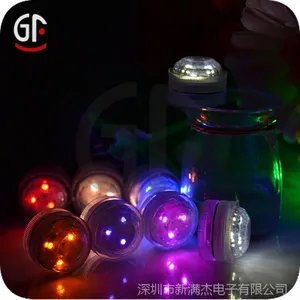 厂家直销圆形LED电子蜡烛灯 茶灯 螺纹灯 水族潜水灯