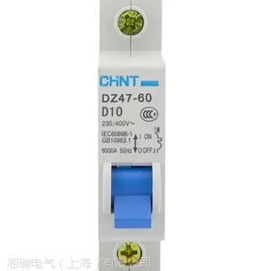 正泰空气开关 DZ47-60 1P D10A 动力型 小型断路器 空开短路保护