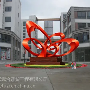 户外景观雕塑不锈钢雕塑公园抽象雕塑厂家设计制作安装