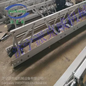 内蒙古巴盟6米框架式振动梁水泥混凝土摊铺整平机振动提浆机