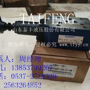 DRVP20-1-10系列溢流阀 山东泰丰