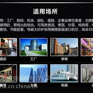 冠睿设备新品热销_1000mm电磁大锅炒灶_敦煌电磁大锅炒灶