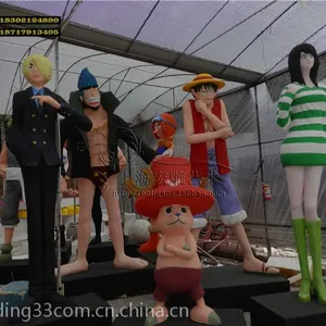 泡沫雕刻 美陈制作 卡通人物雕塑...