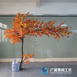 广晟景观工艺供应合成树脂 仿真红枫树 假红枫树 装饰 摆饰 工艺品