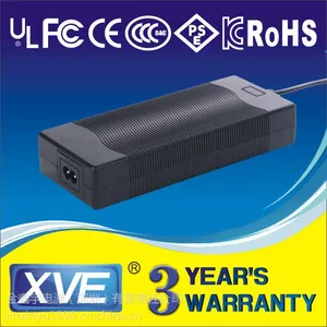 XVE品牌29.4V3A锂电池电动自行车充电器 7串锂电池 3C CE UL SAA认证充电器
