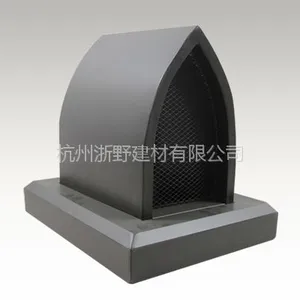 供应别墅铝合金烟筒帽生产厂家 ZHeYe浙野