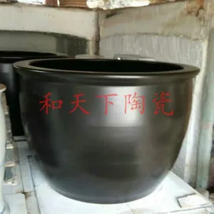 定制加工各种陶瓷泡澡缸 景德镇洗澡大缸 上海极乐汤澡缸